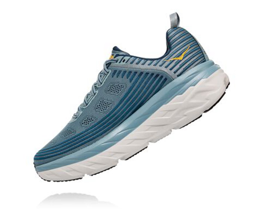 Hoka One One Løbesko Herre - Bondi 6 - Blå - 234570QTX